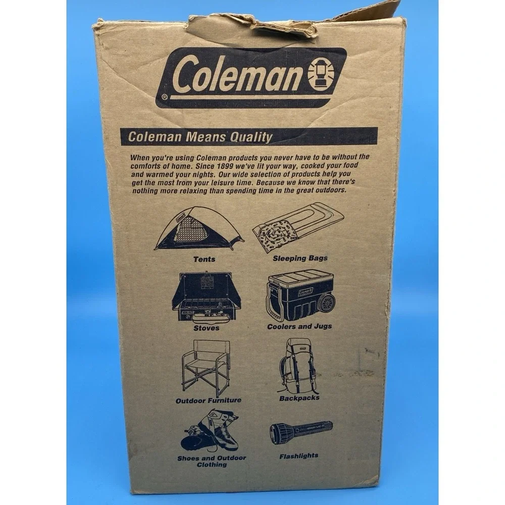 Vintage Coleman Northstar Propane Lantern 2500-750 with Original Box.  Camping